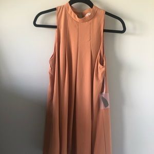 Cute blush/nude dress - S